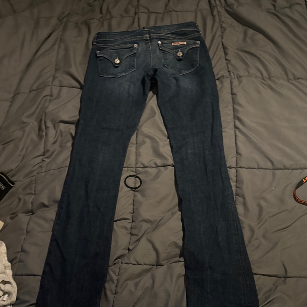Hudson Jeans Dark Blue Straight Leg Women's Denim great condition - Picture 6 of 8